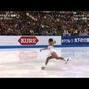 Alissa Czisny - Japane Open 2011 FS (TV Tokyo, Japanese commentary alt. link)