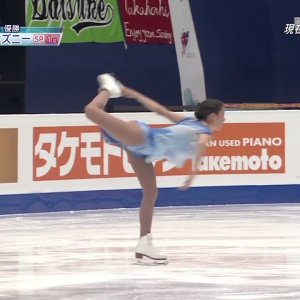 Alissa Czisny - Grand Prix Final 2010 FS (Japanese commentary)