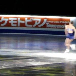 Alissa Czisny - Grand Prix Final 2011 Exhibition You'll Never Walk Alone (rinkside video)