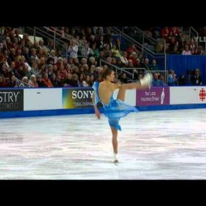 Alissa Czisny - Skate Canada 2010 FS (Yle TV 2, Finnish commentary)