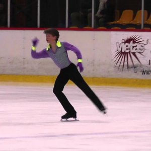 Deniss Vasiljevs - Latvian Nationals 2013 SP - Jazz Machine