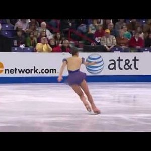 Alissa Czisny - US Nationals 2010 SP (English commentary)
