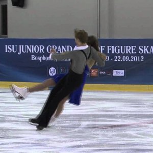 Kaitlin Hawayek & Jean-Luc Baker - 2012 JGP Istanbul Short Dance