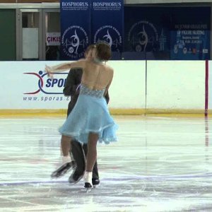 Kaitlin Hawayek & Jean-Luc Baker - 2012 JGP Istanbul Free Dance