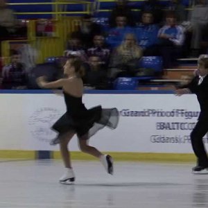 Kaitlin Hawayek & Jean-Luc Baker - 2013 JGP Baltic Cup Short Dance