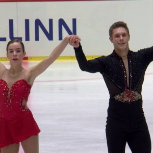 Evelyn Walsh & Trennt Michaud - 2016 JGP Tallinn SP