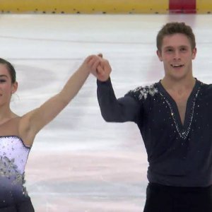 Evelyn Walsh & Trennt Michaud - 2016 JGP Dresden FS