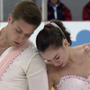 Evelyn Walsh & Trennt Michaud - 2017 JGP Riga FS
