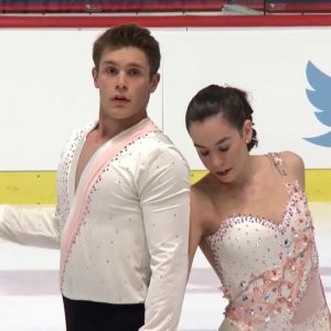 Evelyn Walsh & Trennt Michaud - 2017 JGP Zagreb FS