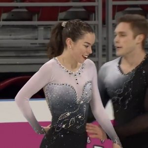 Evelyn Walsh & Trennt Michaud - 2018 Junior World Championships SP
