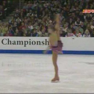 Alissa Czisny - US Nationals 2009 FS (ESPN)