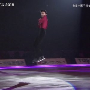 Koshiro Shimada - 2018 Japanese Senior National Championship - Exhibition