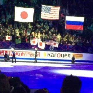 Mikhail Kolyada, Worlds 2018, Medal Ceremony and Victory Lap
