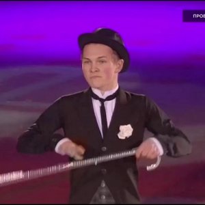 Mikhail Kolyada EX "Charlie Chaplin" - Show of Mishin and Moskvina 10.03.2019