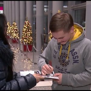 Mikhail Kolyada. Grand Prix Final 2017. A short interview for the Russian Channel One.