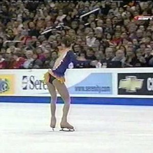 Sasha COHEN USA - 2003 Worlds FS