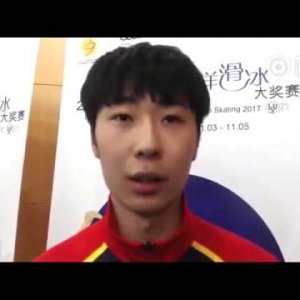 Boyang Jin - 2017 Finlandia Trophy - Post Competition Interview