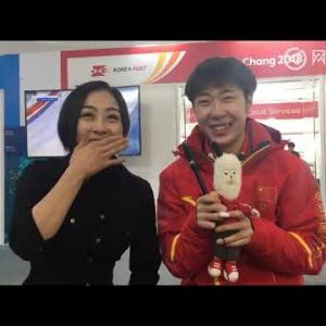 Boyang Jin - 2018 Olympics - Interview with Wenjing Sui