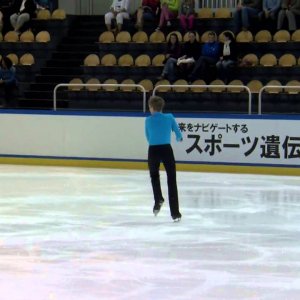 Deniss Vasiljevs - JGP 2014 Courchevel SP - Jazz Machine