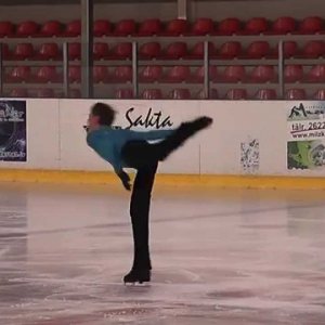 Deniss Vasiljevs - Latvian Nationals Jr. 2014 SP - Jazz Machine