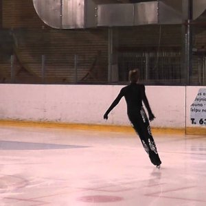 Deniss Vasiljevs - Latvian Nationals Jr. 2014 FP - Tron Legacy