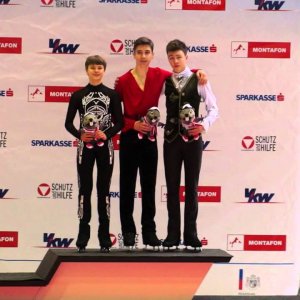 Deniss Vasiljevs - European Youth Winter Olympics Festival 2015 - FP + ceremony + Interview