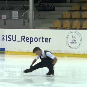 Deniss Vasiljevs - JGP2015 Riga SP - Puttin' On The Ritz