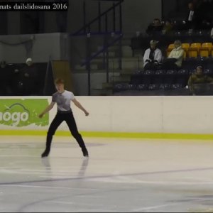 Deniss Vasiljevs - Latvian Nationals 2016 SP - Voodoo Child