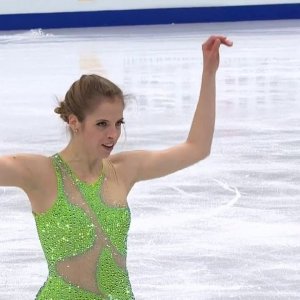 Carolina Kostner - European Figure Skating Championships 2018 FS (Russian commentary)
