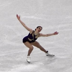 Carolina Kostner - Winter Olympic Games PyeongChang 2018 FS Team Event (rinkside video)