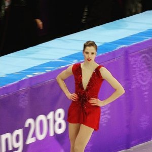 Carolina Kostner - Winter Olympic Games PyeongChang 2018 SP (rinkside video)
