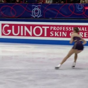 Carolina KOSTNER FS - World Figure Skating Championships 2018 FS (Eurosport, British commentary)