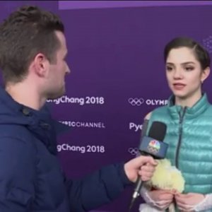 Evgenia Medvedeva - 2018 Olympics Pyeongchang - Interview after SP