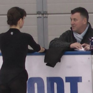 Evgenia Medvedeva - 2018 Test Skates SP