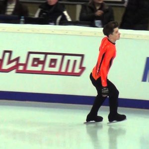 COR 2013 warm-up SP Misha GE, DORNBUSH, Maxim KOVTUN, Artur GACHINSKI