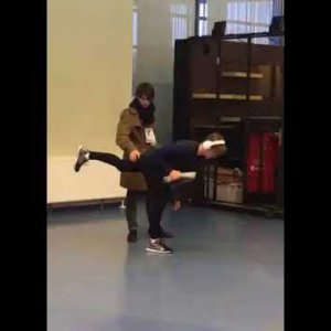 Deniss Vasiljevs - Rostelecom 2017 - backstage capture with Stephane