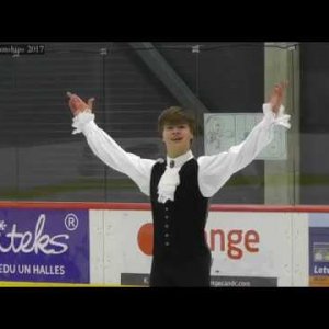 Deniss Vasiljevs - Latvian Nationals 2017 SP - Recondita Armonia