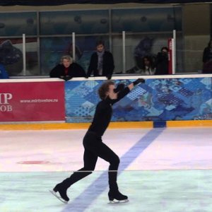Artur Gachinski - Russian Test Skates 2014 - Free Skating