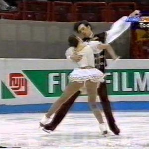 Barbara Fusar-Poli & Maurizio Margaglio - 1997 European Championships Compulsory Dance