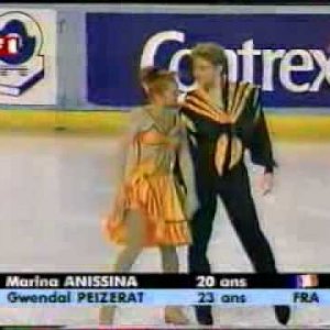 Marina Anissina & Gwendal Peizerat - 1995 Trophée de France - FD