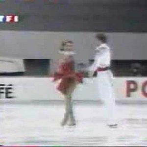 Marina Anissina & Gwendal Peizerat - 1995 NHK - OD + interview
