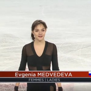 Evgenia Medvedeva - 2018 Skate Canada SP practice