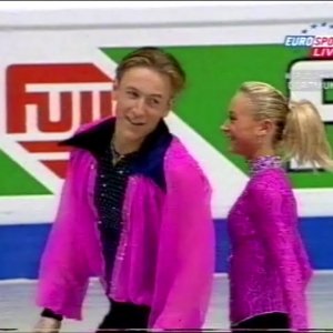 Julia OBERTAS / Sergei SLAVNOV RUS - 2004 Worlds SP