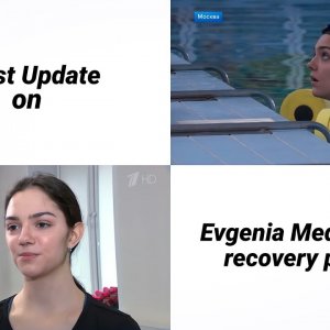 Evgenia Medvedeva - 2020 1TV Report about back injury treatment