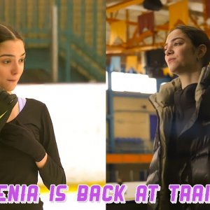 Evgenia Medvedeva - 2020 1TV Good Morning Show - Evgenia Returns to Ice