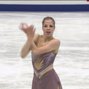 Carolina Kostner - NHK Trophy 2017 FS (NBC, English commentary)