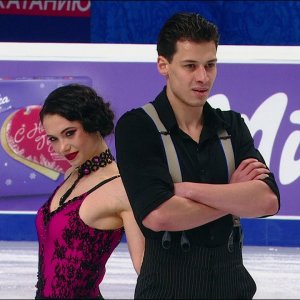 Russian Nationals 2021 - Annabelle Morozov/Andrei bagin - Rhythm and Dance