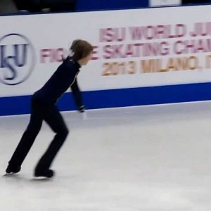 Alexander Samarin - 2013 World Junior Championships - FS (better quality)