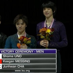 Jun-hwan Cha - 2018 Skate Canada - Medal Ceremony
