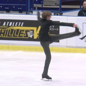 ISU 2014 Jr Grand Prix Ostrava Men Short Program Alexander SAMARIN RUS